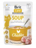 Zestaw Brit Care CAT SOUP 10X75 Saszetki dla kota chicken rosołek