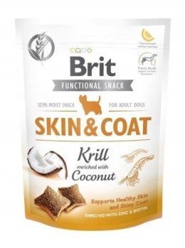 Brit Functional Snack Skin&Coat Krill 150g