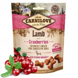 Carnilove Crunchy Snack Jagnięcina z żurawiną 200g