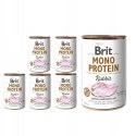 Karma dla psa Brit mono protein rabbit 6x400g