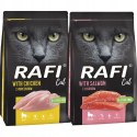 Rafi Cat 2x7kg z kurczakiem, z łososiem sterilized