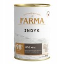 KARMA MONOBIAŁKOWA ZESTAW PRÓBNY INDYK 6X400 FARMA VETPRIME