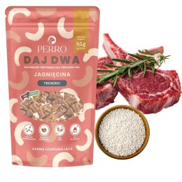PERRO PRZYSMAKI DAJ DWA Jagnięcina Trenerki 85g