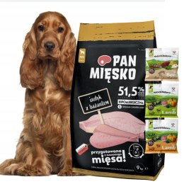 Pan Mięsko INDYK Z BAŻANTEM 9kg gratis