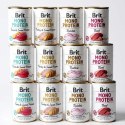 ZESTAW BRIT MONO protein MIX NAJLEPSZYCH SMAKÓW 12x400 g