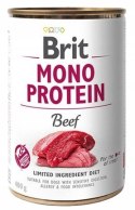 ZESTAW BRIT MONO protein MIX NAJLEPSZYCH SMAKÓW 12x400 g