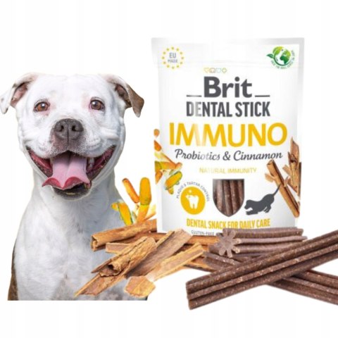 BRIT DENTAL IMMUNO WITH PROBIOTICS & CINNAMON