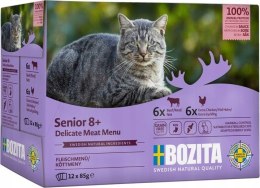 Bozita SENIOR 8+ Mięso w sosie mix smaków 12x85g