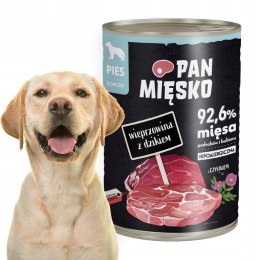 Pan Mięsko MOKRA KARMA WIEPRZOWINA Z DZIKIEM 400g