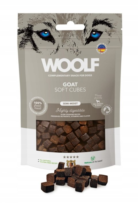 WOOLF GOAT SOFT CUBES MONOPROTEIN 100G smaczki