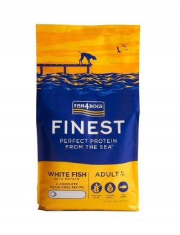 Fish4dogs Finest Duża Rasa White Fish Adult 12kg