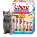 INABA CAT CHURU VARIETIES TUNA SEAFOOD SMACZKI dla kota 20x14g