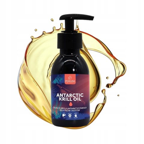 Pokusa Antarctic Krill Oil 100ml Olej z kryla Antarktycznego PIES KOT