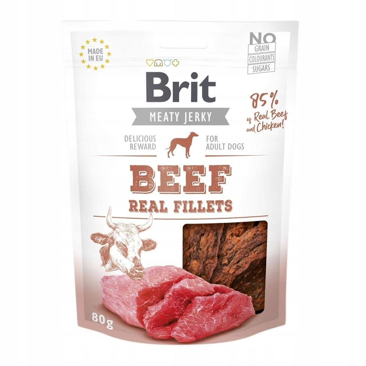 Brit Jerky Snack ZESTAW NAJLEPSZE SMAKI 5 X 80g Nazwa handlowa przysmak dla psa